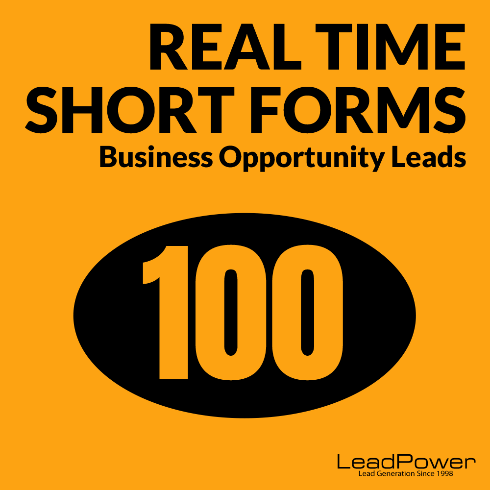 Real Time Short Forms 100 - Leadpower
