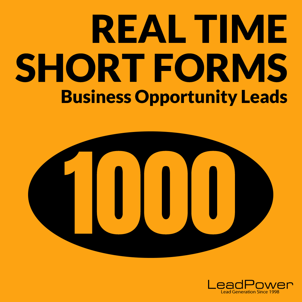 Real Time Short Forms 1000 - Leadpower
