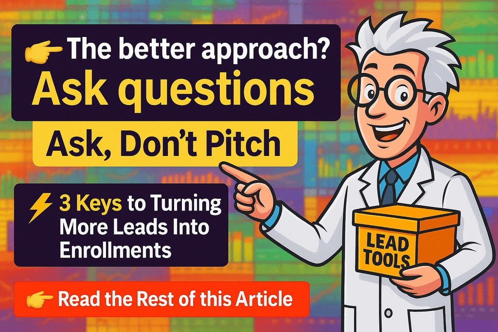 3 Keys to Turning More Leads Into Enrollments - Leadpower