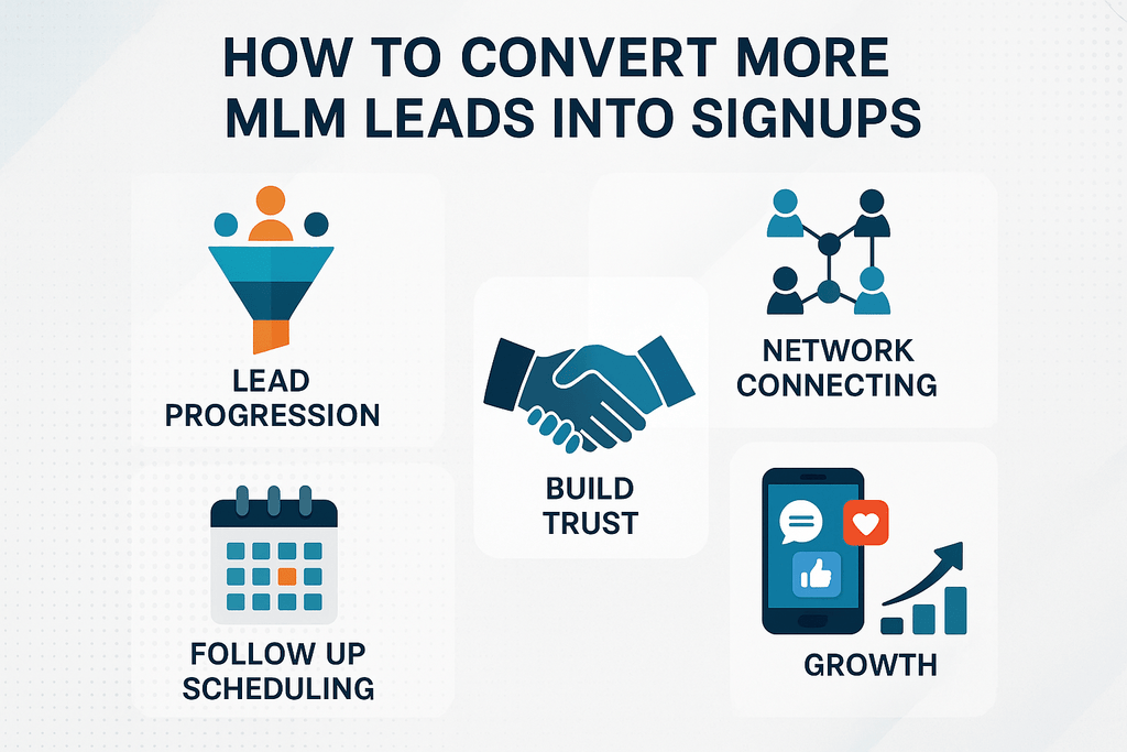 How to Convert More MLM Leads into Signups - Leadpower