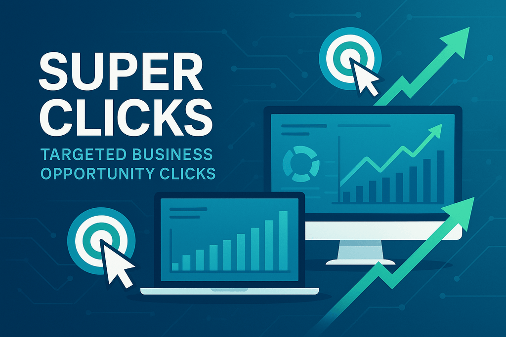 800 SUPER TARGETED CLICKS for Your Business Opportunity OFFER! - Leadpower