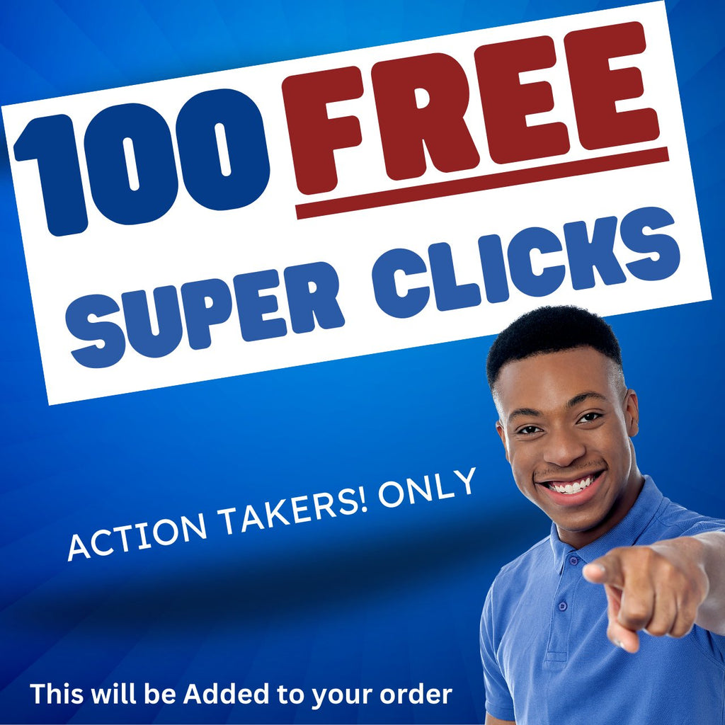 Order 100 Super Clicks and Get 200 Super Clicks [Targeted for Business Opportunity] - Leadpower